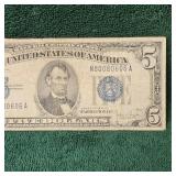 1934-C $5 Silver Certificate