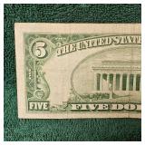 1934-C $5 Silver Certificate