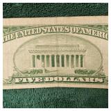 1934-C $5 Silver Certificate