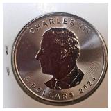 2024 1 oz Maple Leaf UNC