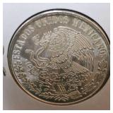 1978 Mexico 10 Peso Silver UNC