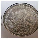 1978 Mexico 10 Peso Silver UNC
