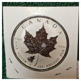 2016 1 oz Maple Leaf RP Silver UNC