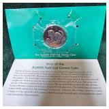 Crown Coin Scottish Fold Cat (2000)