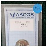 1976-S Kennedy Silver 50c MS64