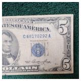 1953 $5 Silver Certificate