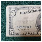 1953 $5 Silver Certificate