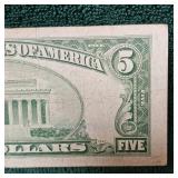 1953 $5 Silver Certificate