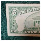 1953 $5 Silver Certificate