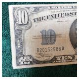 1934-C $10 Silver Certificate