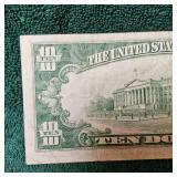 1934-C $10 Silver Certificate