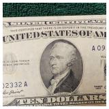1953 $10 Silver Certificate AU
