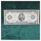 1914 $5 FRN Large Note