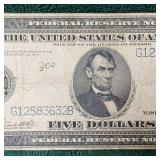 1914 $5 FRN Large Note