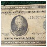 1914 $10 FRN Large Note