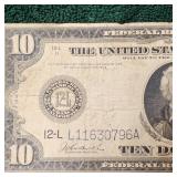 1914 $10 FRN Large Note