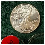 2 oz Silver Eagle Round