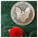 2 oz Silver Eagle Round