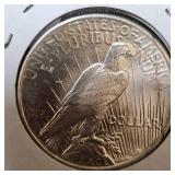 1924 Peace Dollar BU