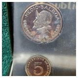 1973 Republic of Panama Proof Set, Minted by US MInt