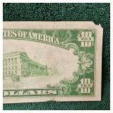 1929 $10 National  Honolulu, Hawaii Note