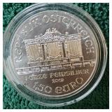 2019 Austria Silver 1 oz Round