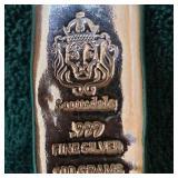 Scottsdale Silver Ingot 100 Grams, 3.527oz