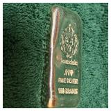 Scottsdale Silver Ingot 100 Grams, 3.527oz