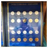 United States Commemorative Coin Gallery of Quarters and Dollar