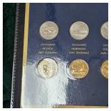 United States Commemorative Coin Gallery of Quarters and Dollar