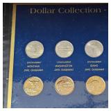 United States Commemorative Coin Gallery of Quarters and Dollar