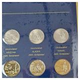 United States Commemorative Coin Gallery of Quarters and Dollar