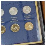 United States Commemorative Coin Gallery of Quarters and Dollar