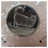 1998 Birman Cat Crown Coin