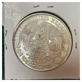 1977 Mexico Silver 10 Peso UNC