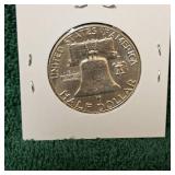 1963 Franklin 50c UNC