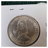 1963 Franklin 50c UNC