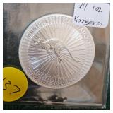 2024 1 oz Silver Kangaroo