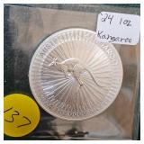 2024 1 oz Silver Kangaroo
