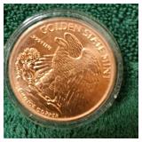 1 oz Copper Liberty Coin