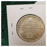 1947 P Booker T Washington 50c Commemorative AU