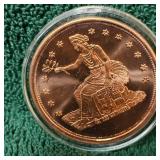 2012 1 oz Copper in God We Trust, UNC