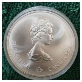 1976 21st Olympics 1 oz Silver $5 Coin