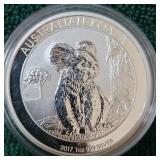 2017 Australian 1 oz Koala Proof