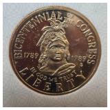 1989 S Bicentennial Liberty 50c PF67 Proof