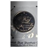 1999 Crown Coin British Blue Short Hair Cat
