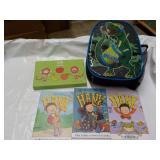 Lunch Bag, Books and Flash Cards...