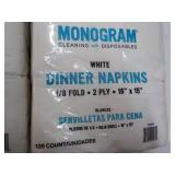 500 Monogram Dinner Napkins...