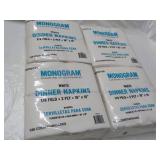500 Monogram Dinner Napkins...