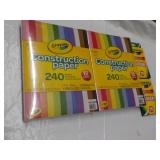 2 Packs 240 Sheets each Crayola Con...